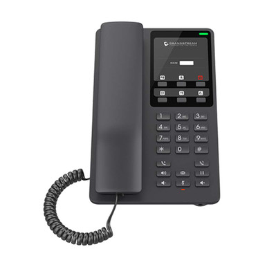 Telefono IP Grandstream GHP610 Per Hotel - 2 Linee, Audio HD, Alimentazione PoE, Montaggio A Parete O Scrivania, Bianco