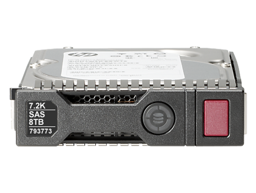 793703-B21 - HP 8TB 12G SAS 7.2K rpm LFF (3.5-inch) SC 512e Helium