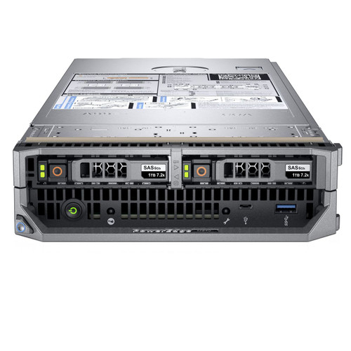 Certified Refurbished - M640 Chassis with up to 2 SAS or SATA Hard Drives (PERC required) - M640-2SFF