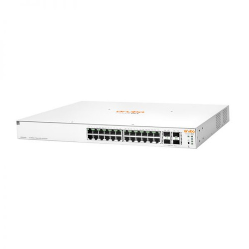 JL684A-RN -- HPE RENEW Aruba Instant On 1930 24G Class4 PoE 4SFP/SFP+ 370W Switch - Switch - L3 - managed - 24 x 10/100