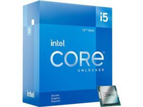 BX8071512600KF -- Intel Core i5 12600KF - 3.7 GHz - 10-core - 16 threads - 20 MB cache - LGA1700 Socket - Bo