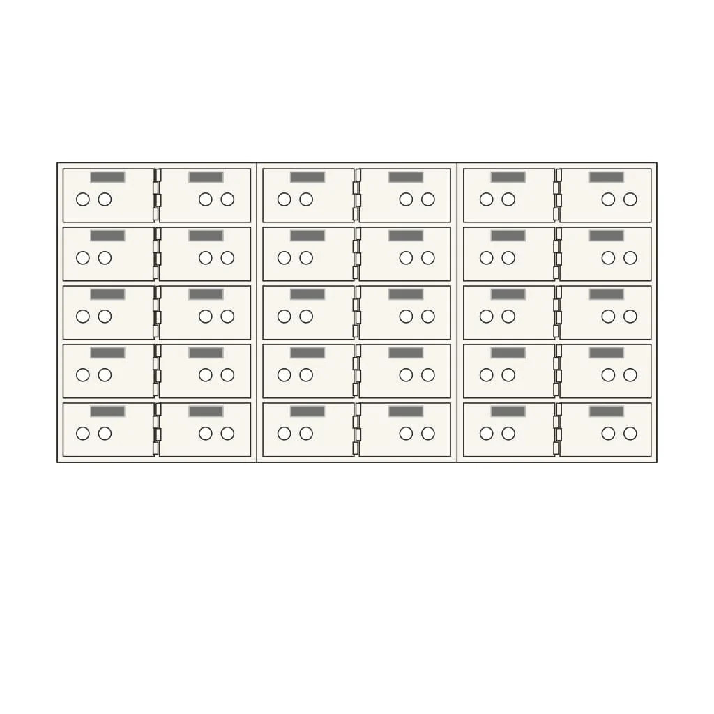 SoCal Bridgeman SDX-30 Safe Deposit Boxes