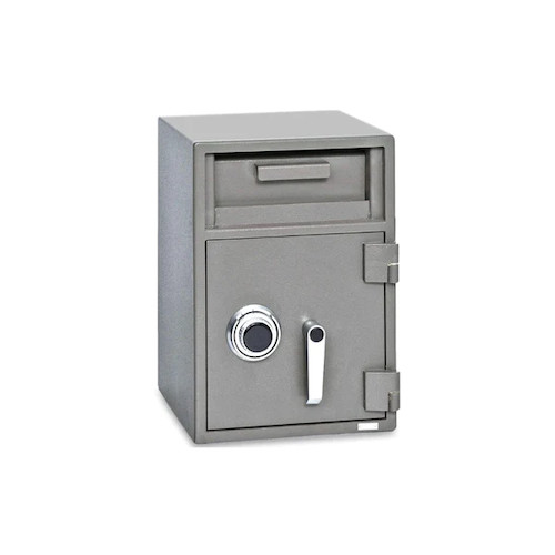 SAFEWeHere 郵便受け Wi-Fiブリッジ付き SoCal Bridgeman F-2014E Depository Safe w/ Electronic Lock