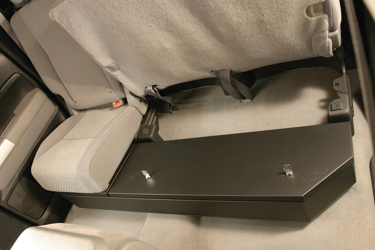 Tuffy Full Width Under Rear Seat Lockbox for Toyota Tundra Double