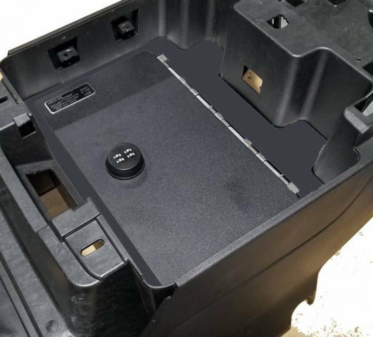 Lock'er Down Console Safe for 2019 and Up Chevy Silverado & GMC Sierra ...