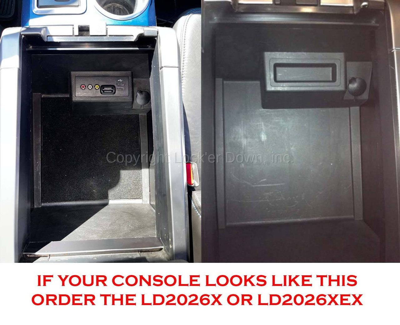 Ford Raptor Safe Lock'er Down Full Floor Console Safe for 2009-2012 Ford F150 & Raptor ...