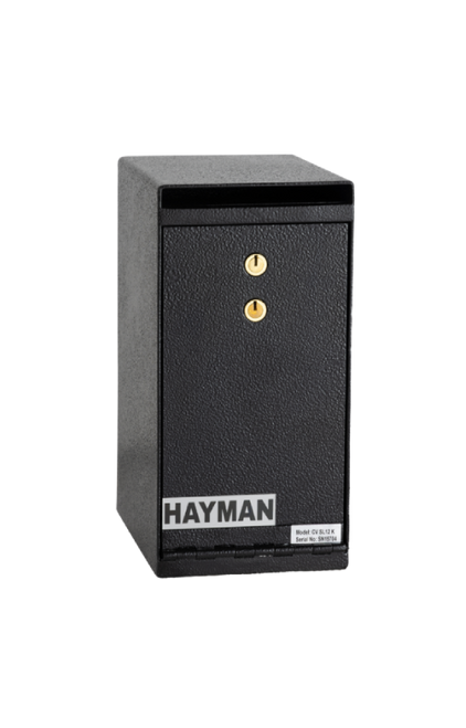 Hayman CV-SL12-K Under Counter Drop Slot Safe w/ Key Lock