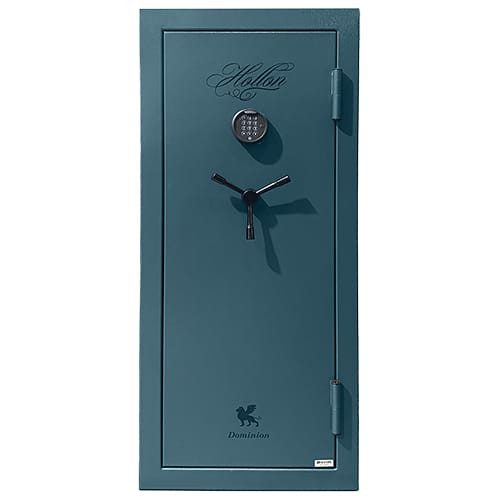 Hollon DOM-16E Dominion Series 45 Min Fire Rated Gun Safe in Teal w/ Electronic Lock