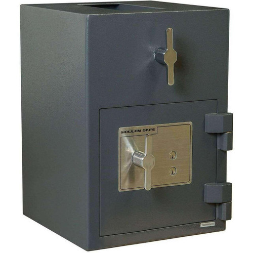 Hollon RH-2014K Rotary Hopper Depository Safe w/ Key Lock