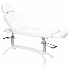 Astra Spa Deluxe **comes standard in white leatherette, additional colors including black are an additional cost**