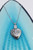 Elegant stainless steel urn pendant and chain