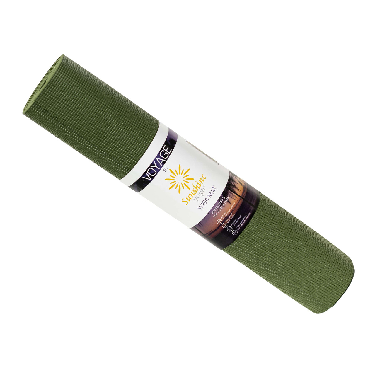 【 新品未開封 】 VIEW PRINT TRAVEL YOGA MAT Amazon.com : Hawaiian Flower Yoga Mat Folding Travel Fitness