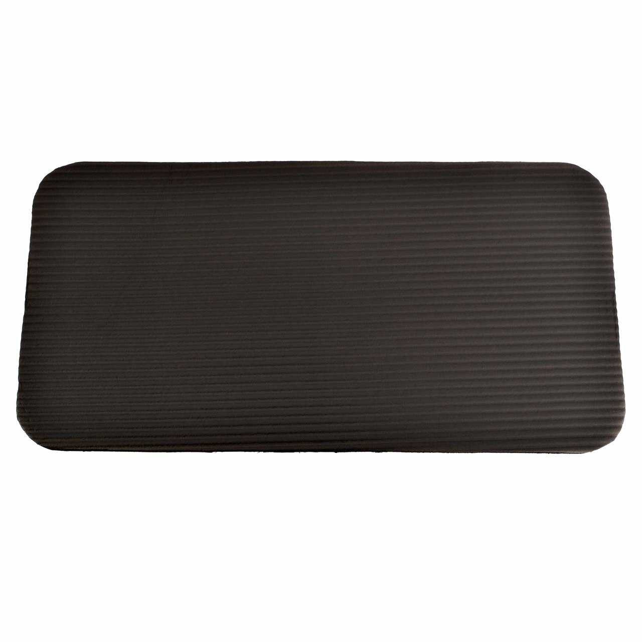 Black Yoga Knee Pad, Mini Yoga Mat