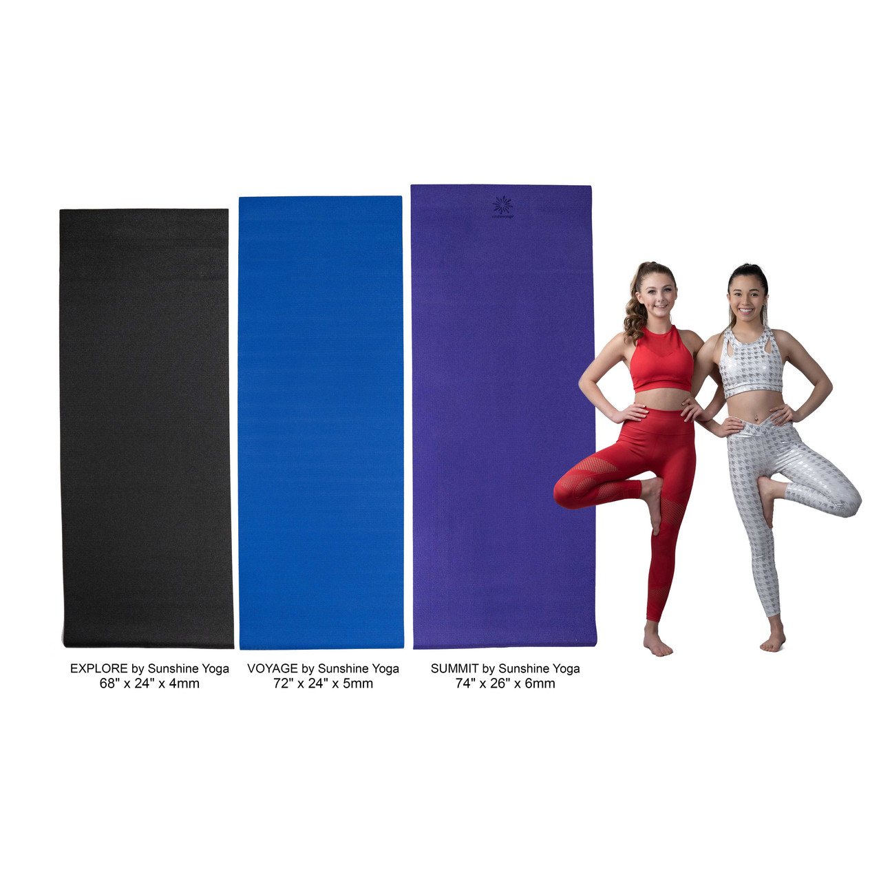Deluxe Yoga Mat 24 x 68 - BuyMats