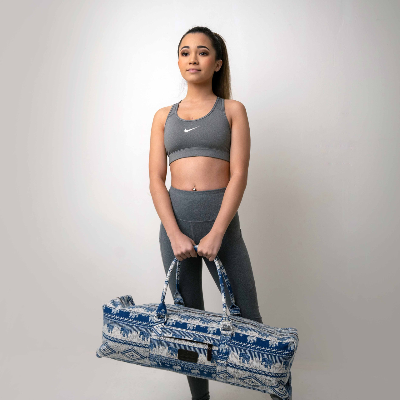 pitrice Large Gym Bag Gym Duffle Bag Gym Bag with Yoga Mat Holder for  Transporting Organizing