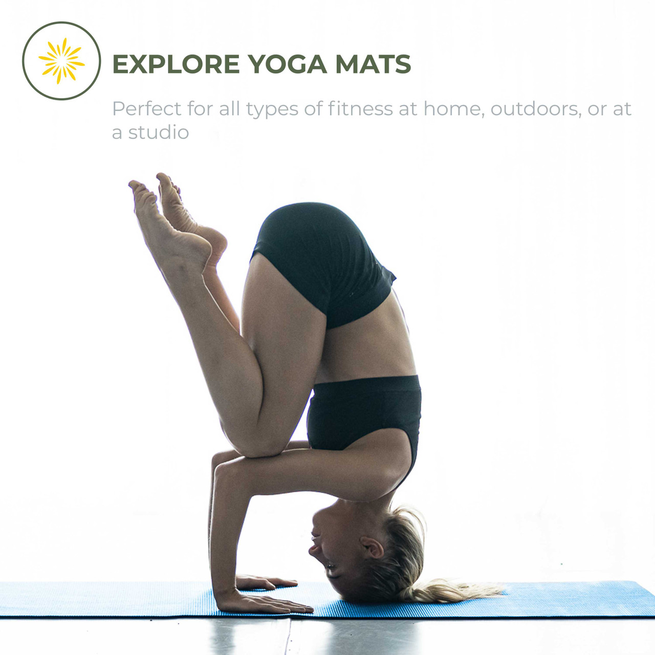 Anthropologie Folding Travel Yoga Mat 24 x 68 Yoga Pilates Workout  Fitness Exercise Mat - ShopperBoard