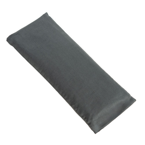 Unscented Low Luster Sateen Eye Pillow with Removable Cover (9"x4")