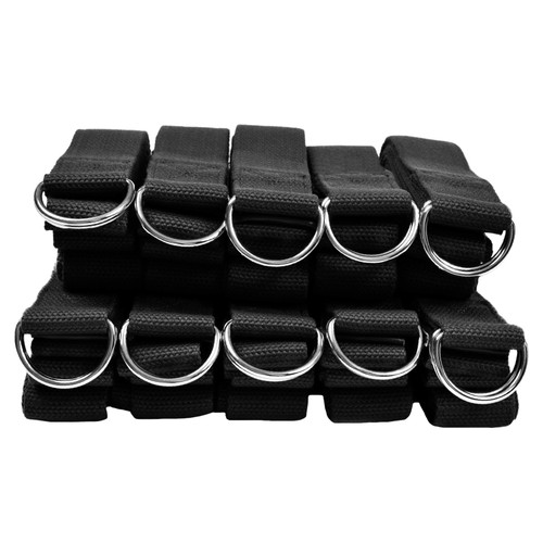 Sunshine Yoga 10' D-Ring Strap - 10 Pack