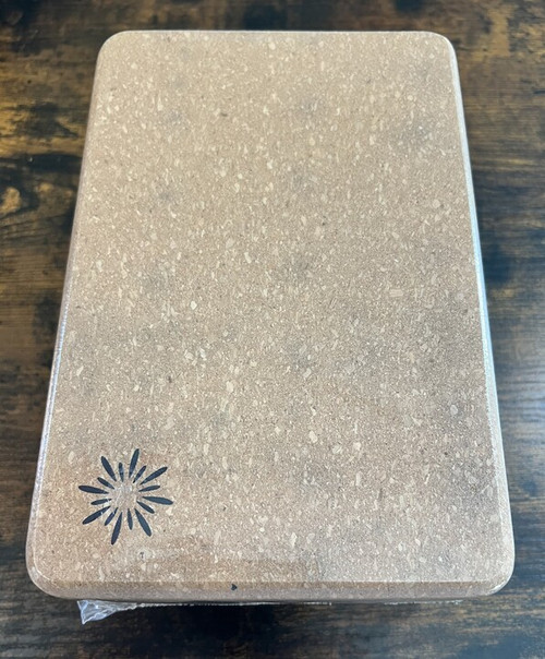 IMPERFECT - Sunshine Yoga 4" Cork Yoga Block (4" x 6" x 9")