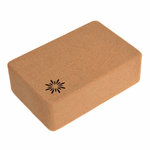 Sunshine Yoga 3" Cork Yoga Block (3" x 6" x 9")