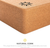 Sunshine Yoga 4" Cork Yoga Block (4" x 6" x 9")