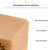 Sunshine Yoga 3" Cork Yoga Block (3" x 6" x 9")