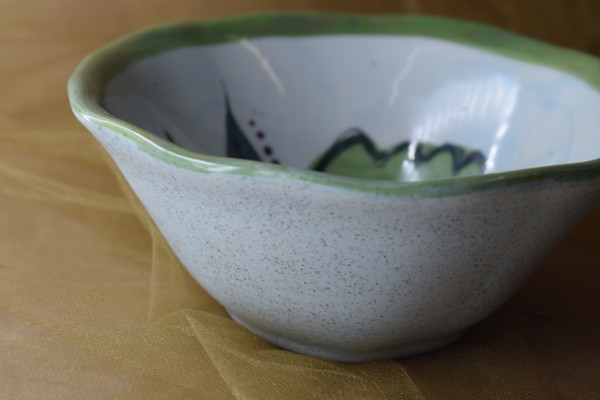 (DCB06-JF) Deep Cereal Bowl- Jenna Floral
