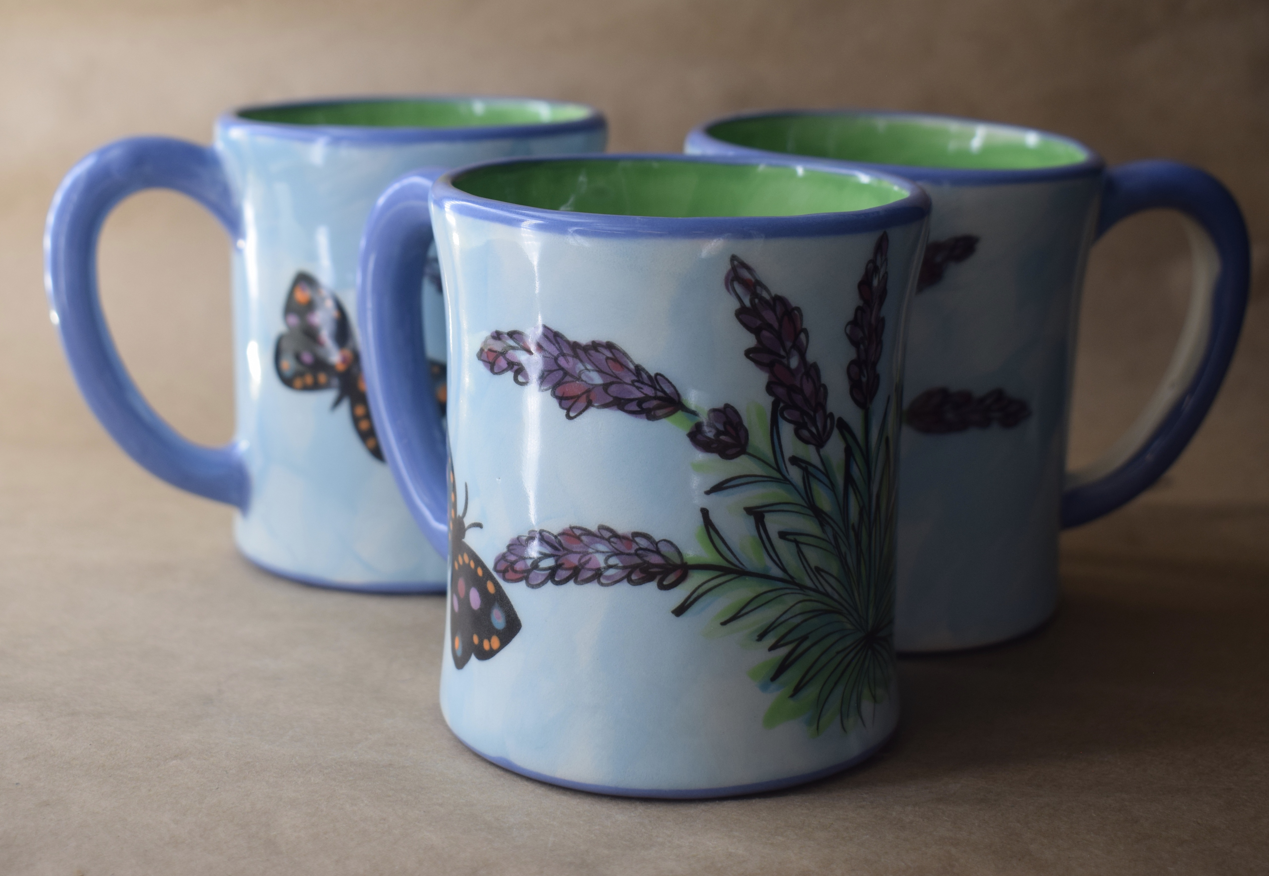 (LM02-EL) 12oz. Mug- English Lavender