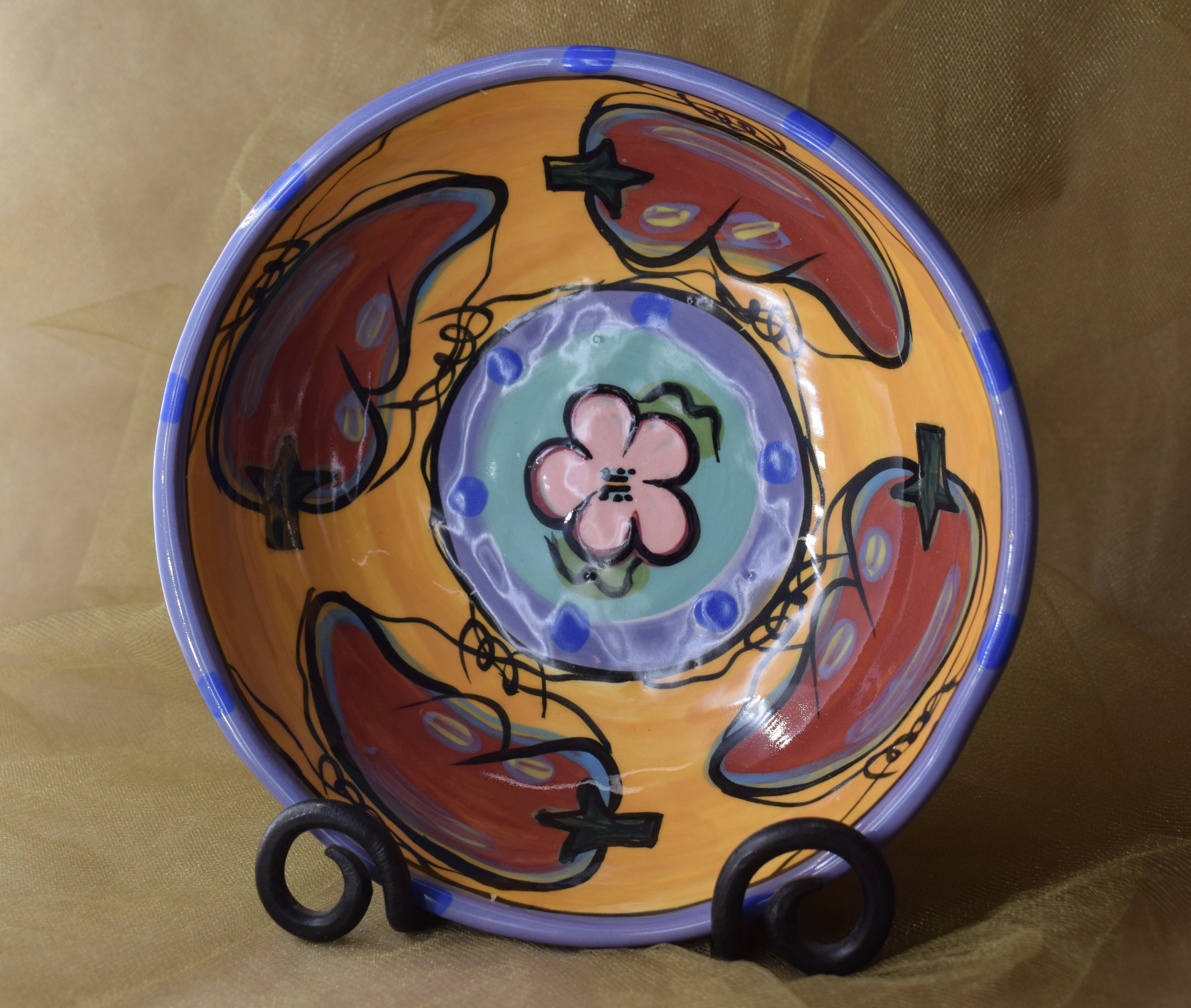 (CB11-CP)7" Cereal Bowl - Chile Pachanga 