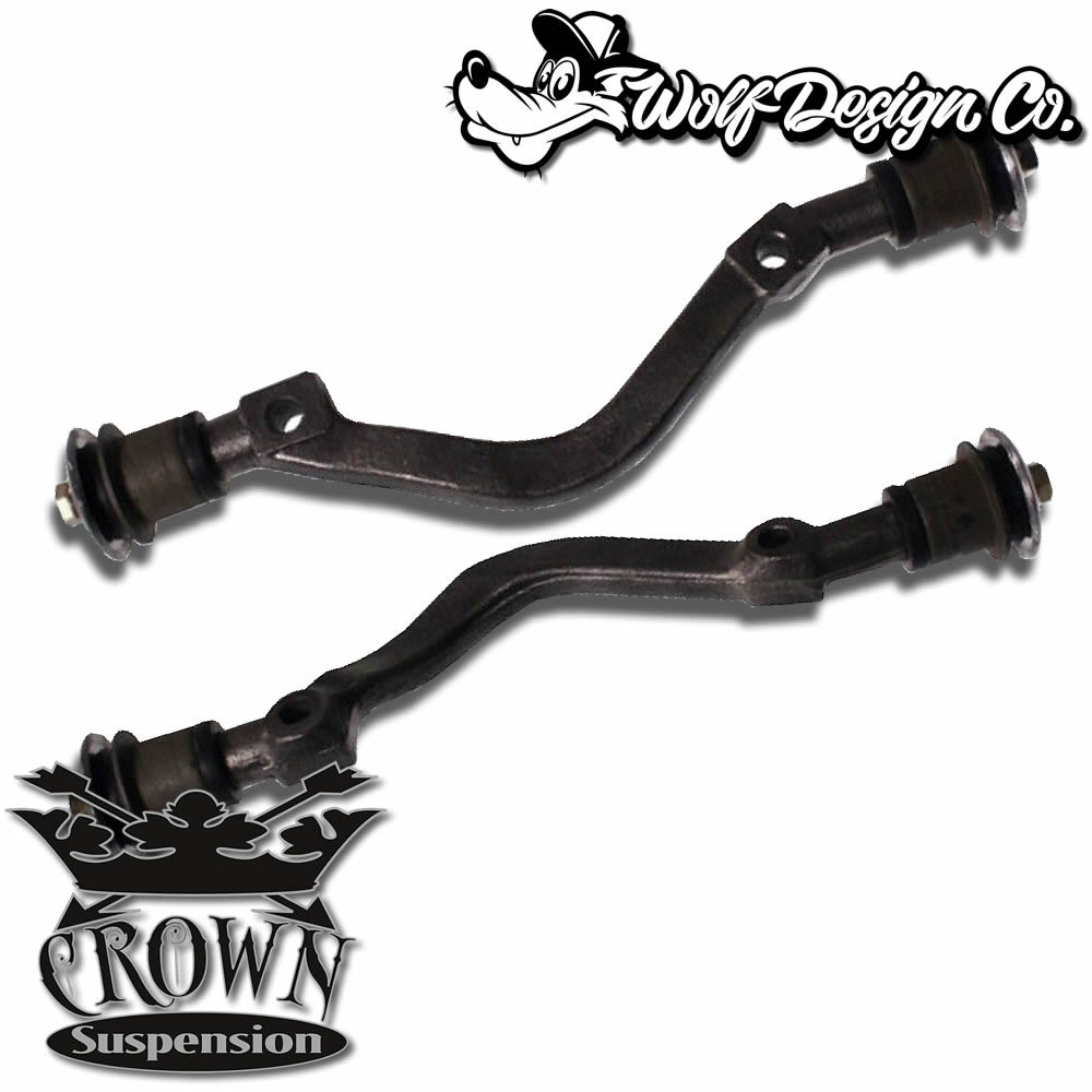 1958-1964 Impala Bel Air Upper Arm Cross Shafts With Busings 2° Offset