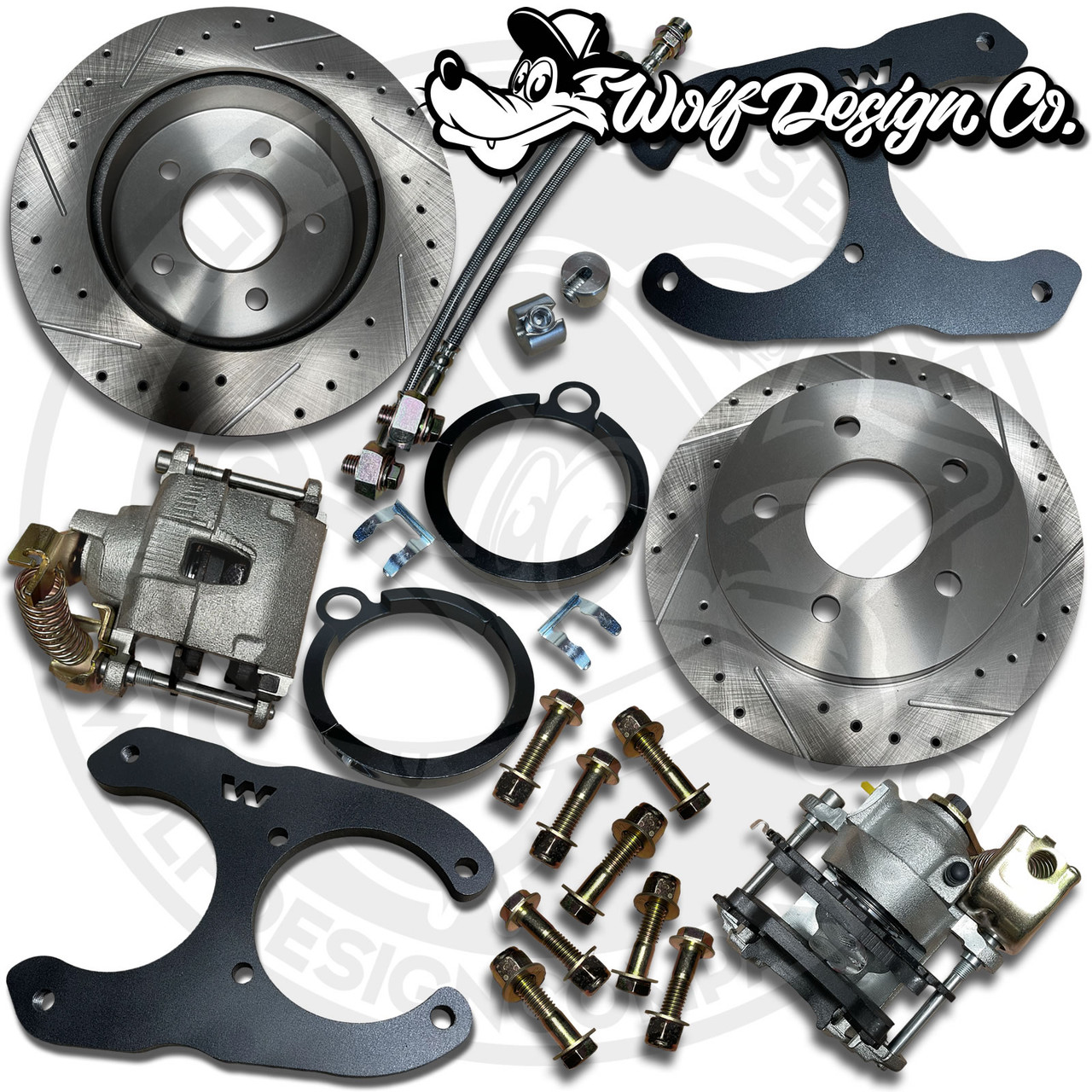 1988-1998 C1500 CK Silverado OBS Rear Disc Brake Conversion Kit