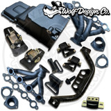 Impala LS Swap Kit Steel Black Headers
