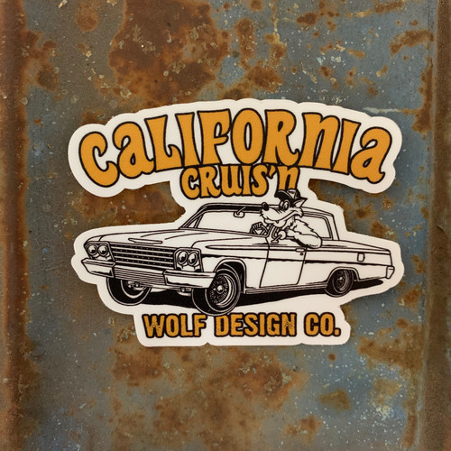 Cali Cruisn Sticker