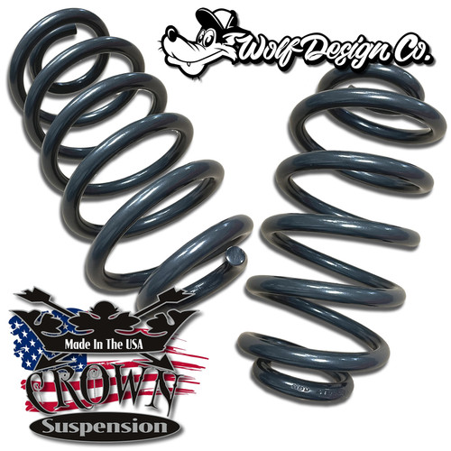 Crown Suspension 2000-2006 Tahoe Yukon Escalade Avalanche Suburban Denali Rear 4" Lowering Springs