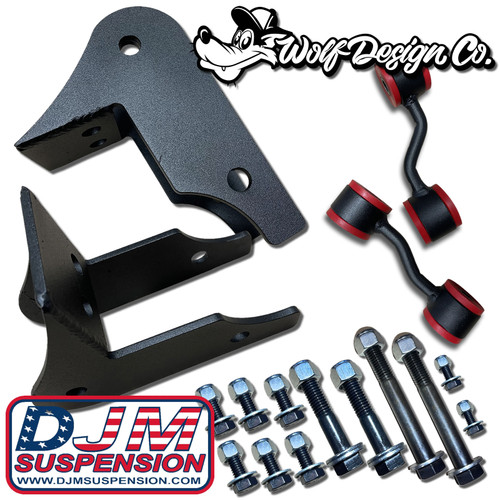 DJM Suspension 2007-2020 Tahoe Yukon Suburban Escalade Rear Trailing Arm Bracket Kit