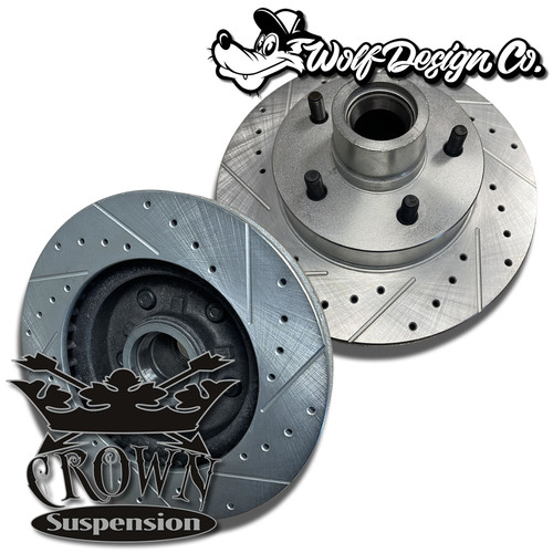 C10 Rotors Drilled & Slotted