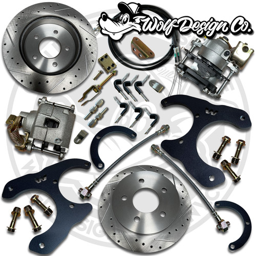 1973-1987 C10 SquareBody Rear Disc Brake Conversion Kit