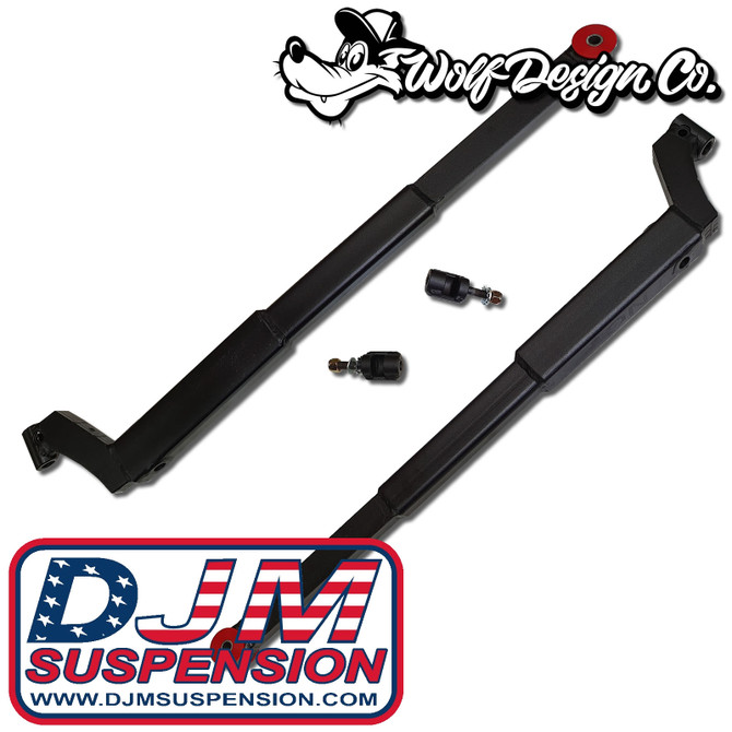 F100 Lowering Kit 3/6 Drop I-Beams Flip C-Notch 1965-1973 Ford F-100 Crown & DJM