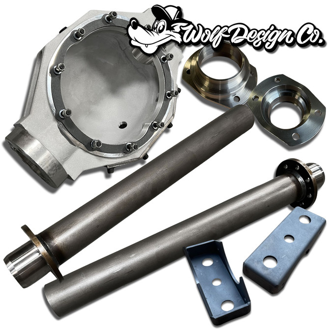 C10 Narrowed Aluminum Rear End Kit 1960-1972 Chevy C-10 or Blazer