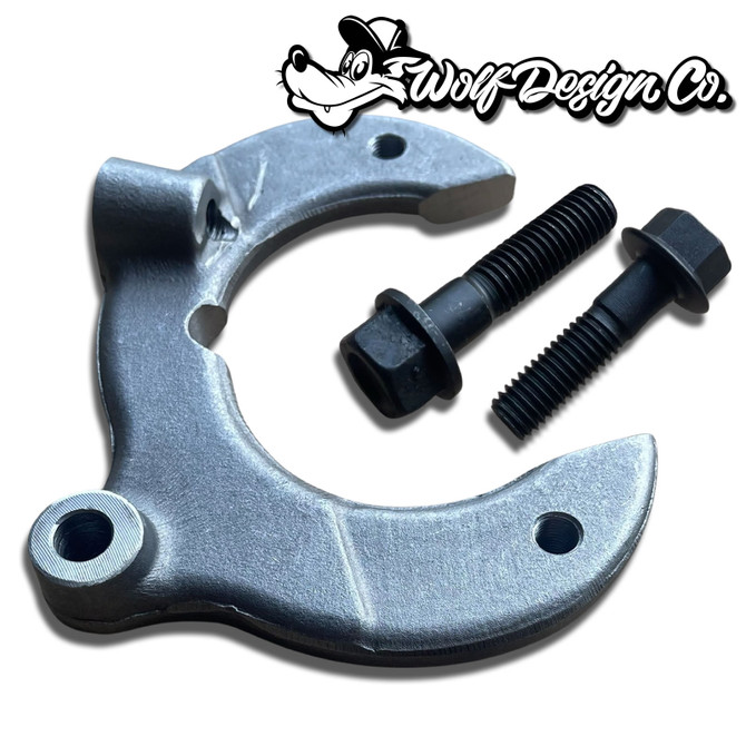 Mustang II Caliper Brackets GM Metric Disk Brake Kit