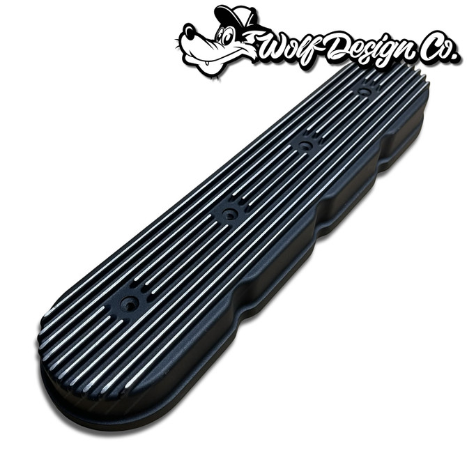 LS Aluminum Retro Finned Valve Covers GM LS Engines