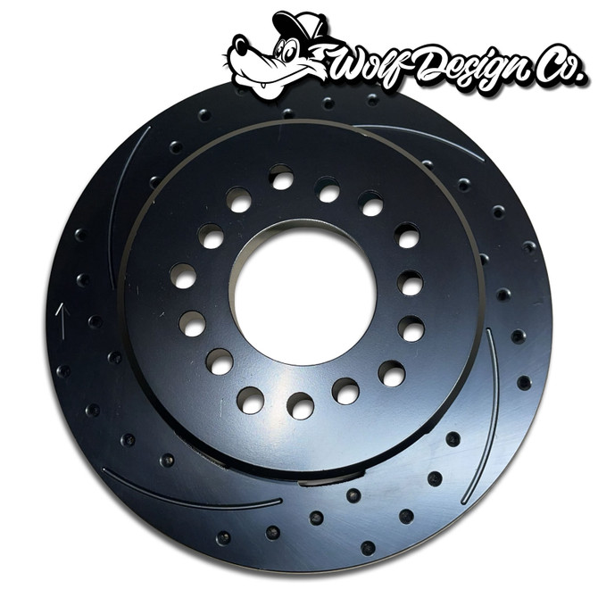Ford 9" Disc Brake Conversion Kit 12" Rotor Drum E-Brake