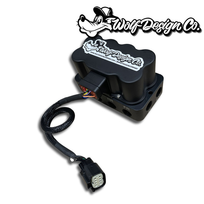 Air Ride Bag Management 4 Corner Valve With 9 Switch Controller