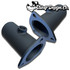 LS Swap Short Headers - Black