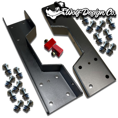 1988-1998 C1500 Silverado Sierra OBS Frame C-Notch