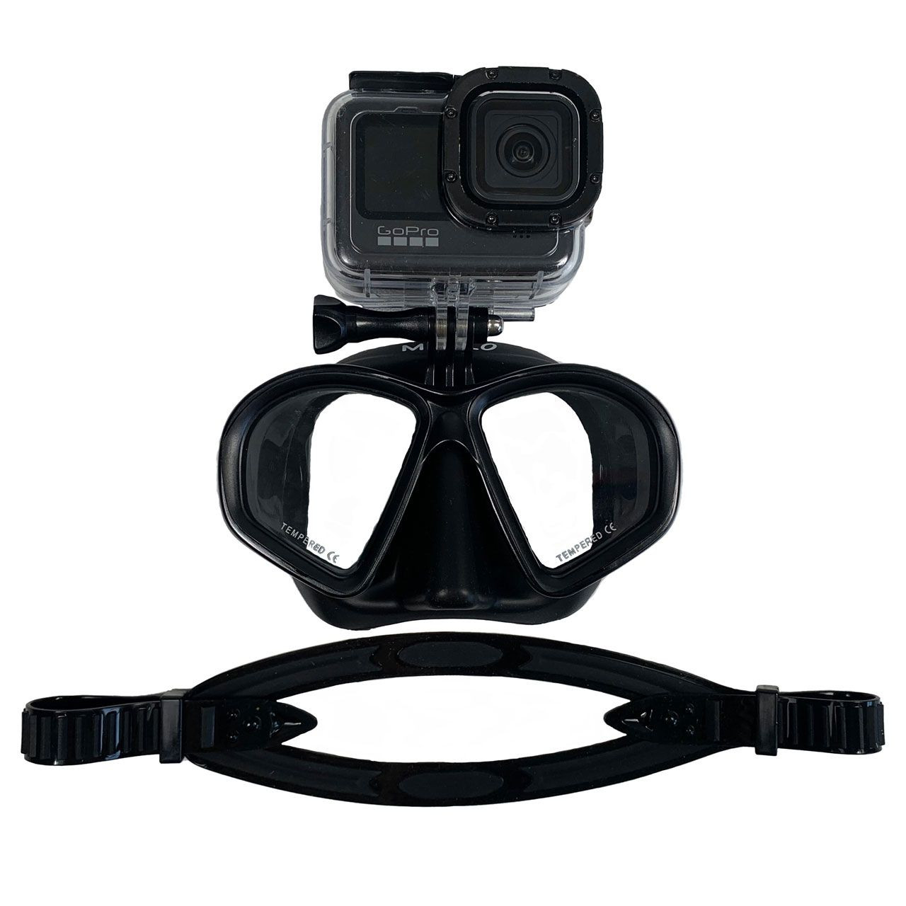 Freedive Dive Mask with GoPro Mount | MAKO Spearguns