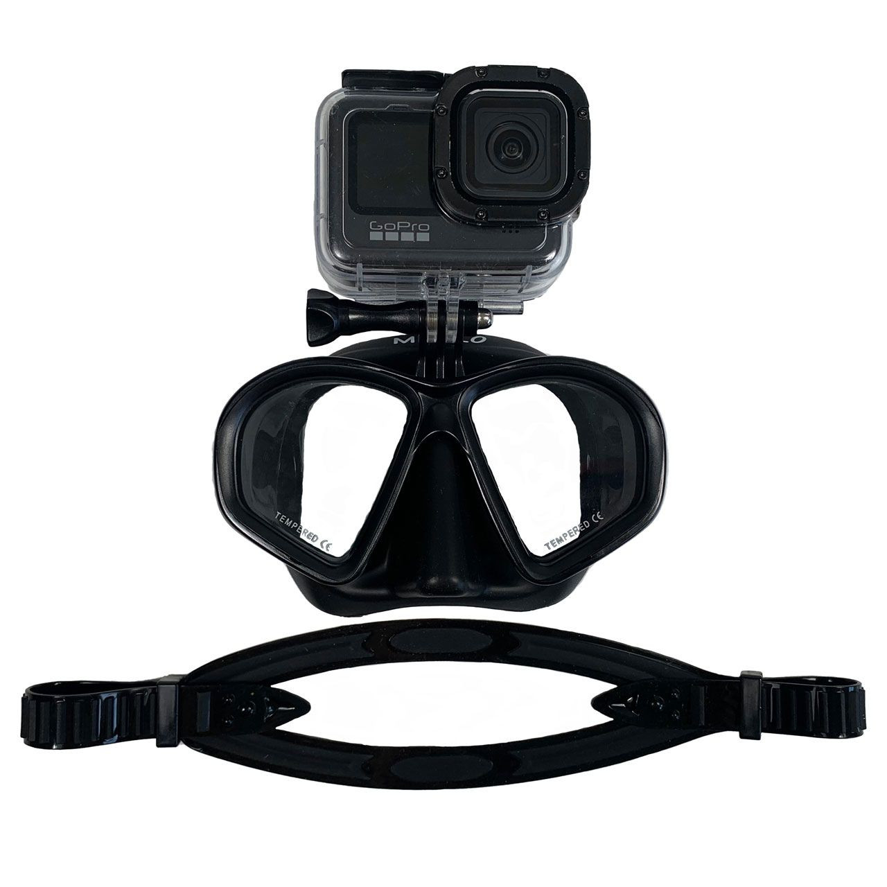 Freedive Dive Mask with GoPro Mount