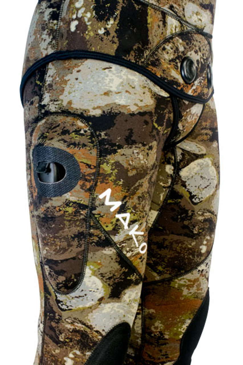 Men's Yamamoto 3D Reef Camo 2 Piece Open Cell Wetsuits