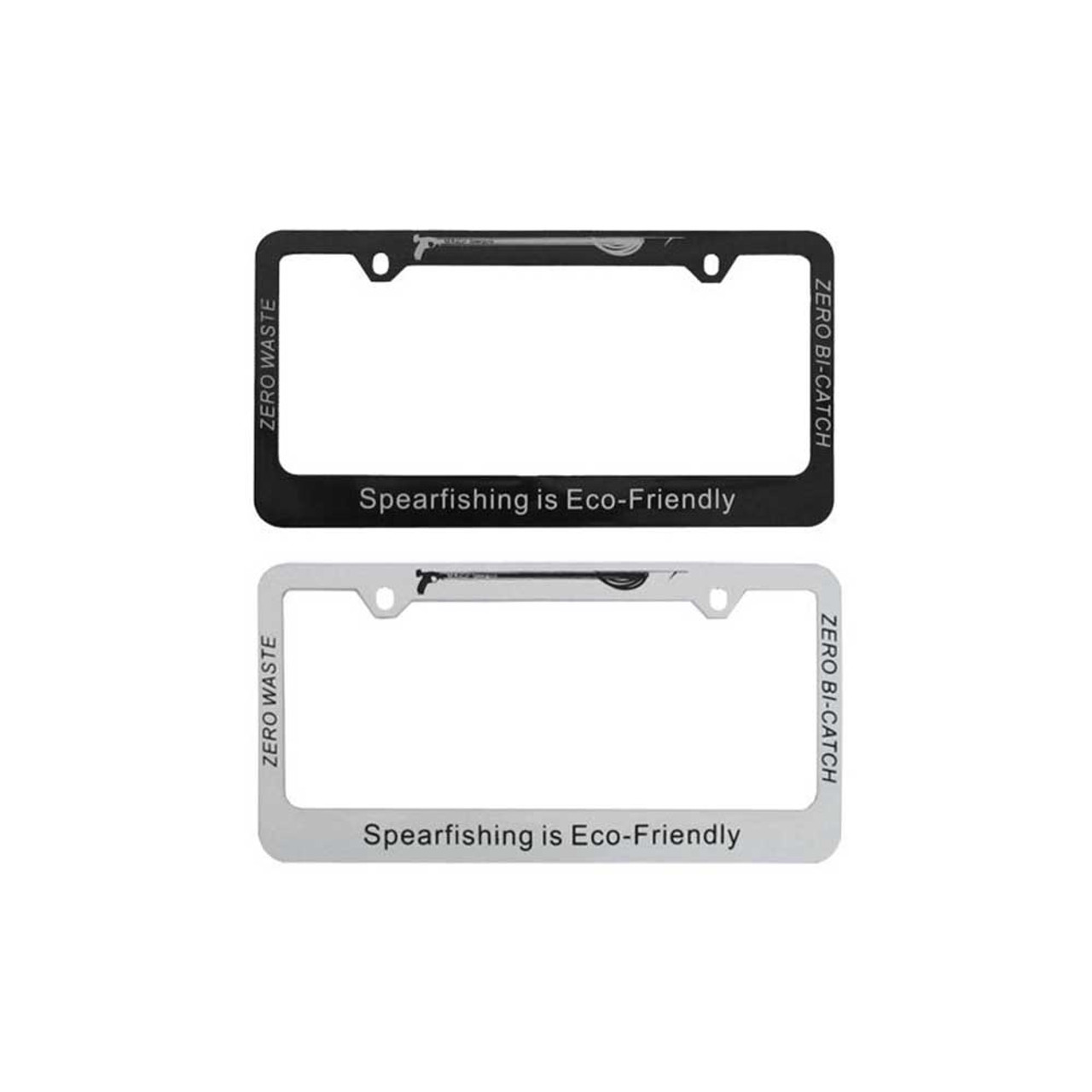 Spearfishing License Plate Frame