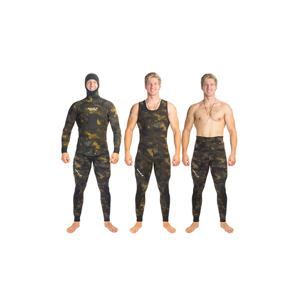 Yamamoto Reef Camo 2-Piece Open Cell Wetsuit